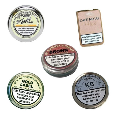 Non-Mentholated Beginner's Snuff Sampler