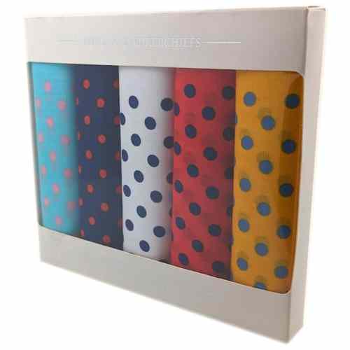 Wilsons of Sharrow - Handkerchief Gift Pack Polka