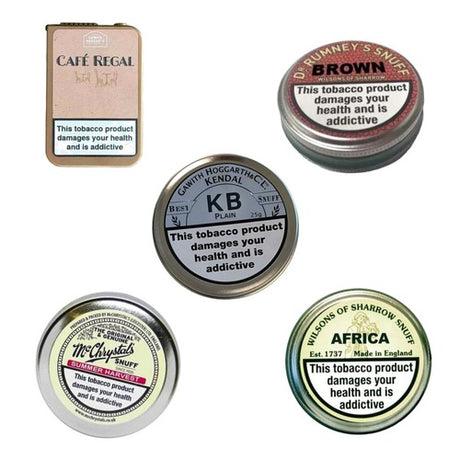 Non-Mentholated Beginner's Snuff Sampler