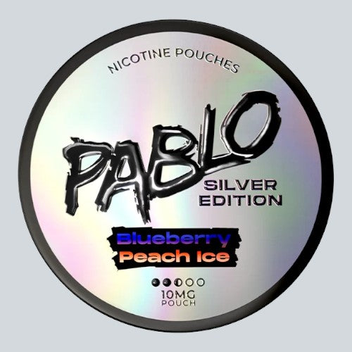 Pablo - Silver Blueberry Peach Ice 10mg