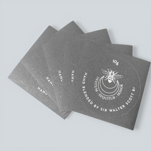 Sir Walter Scotts - Back Label