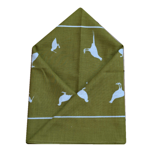 Wilsons of Sharrow - Handkerchief Green Game Birds